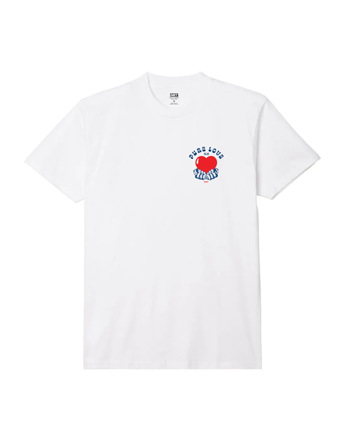 OBEY PURE LOVE WHITE