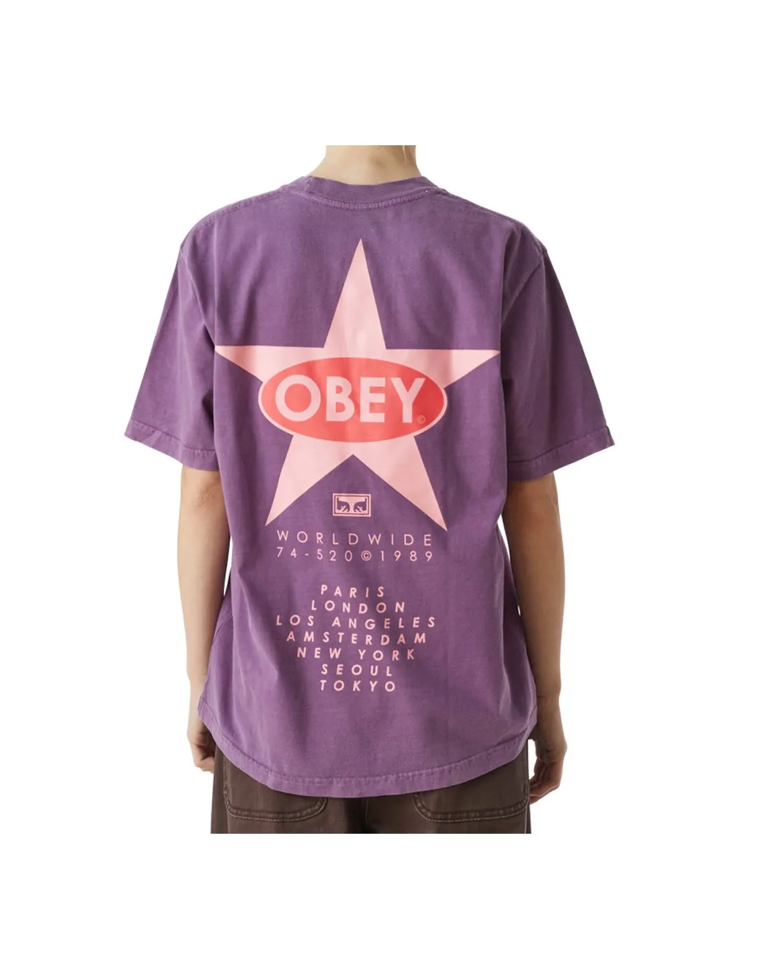 OBEY STARDOM PIGMENT PURPLE GUMDROP