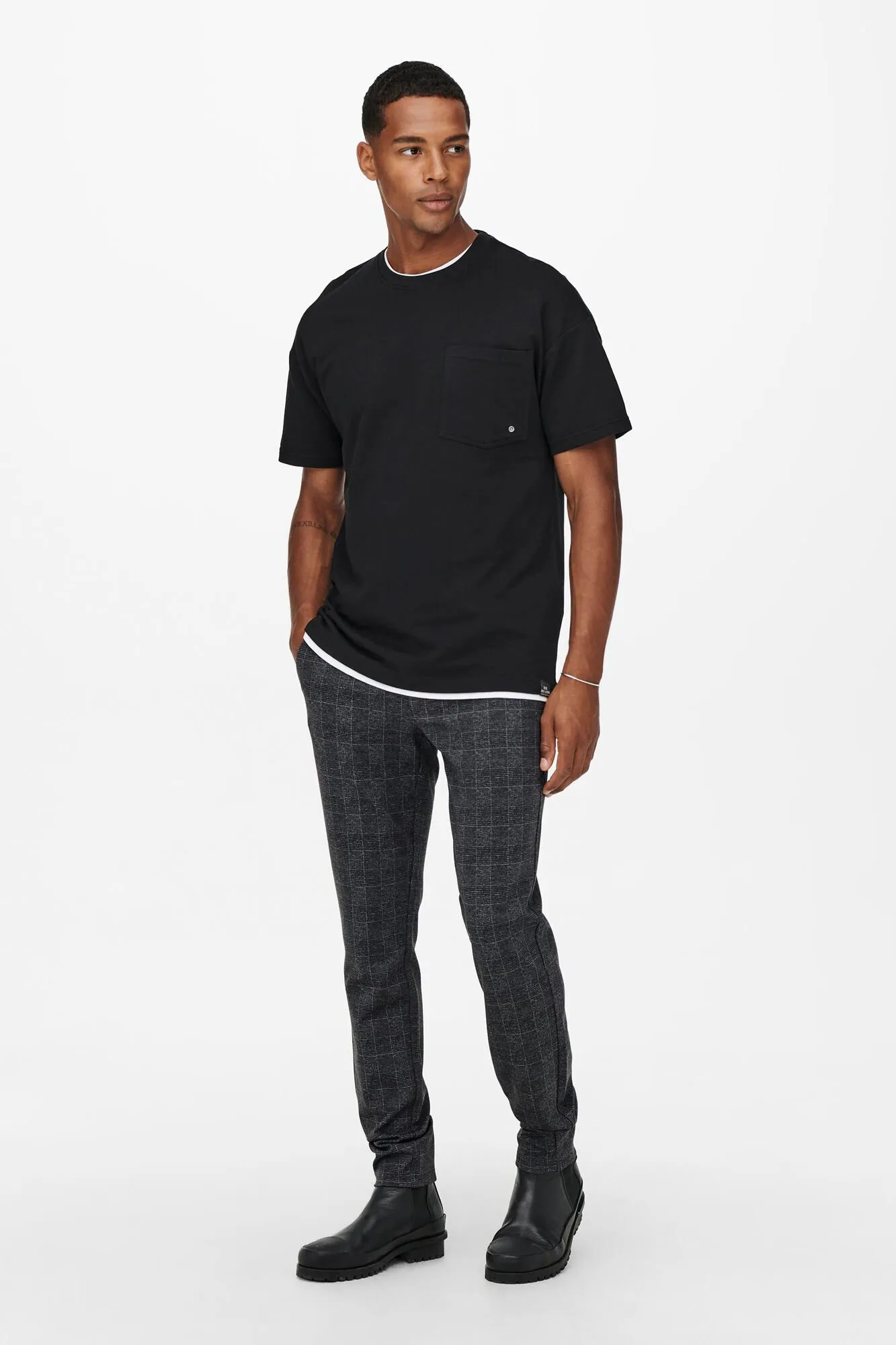 Only & Sons Pantalón 5 bolsillos tapered