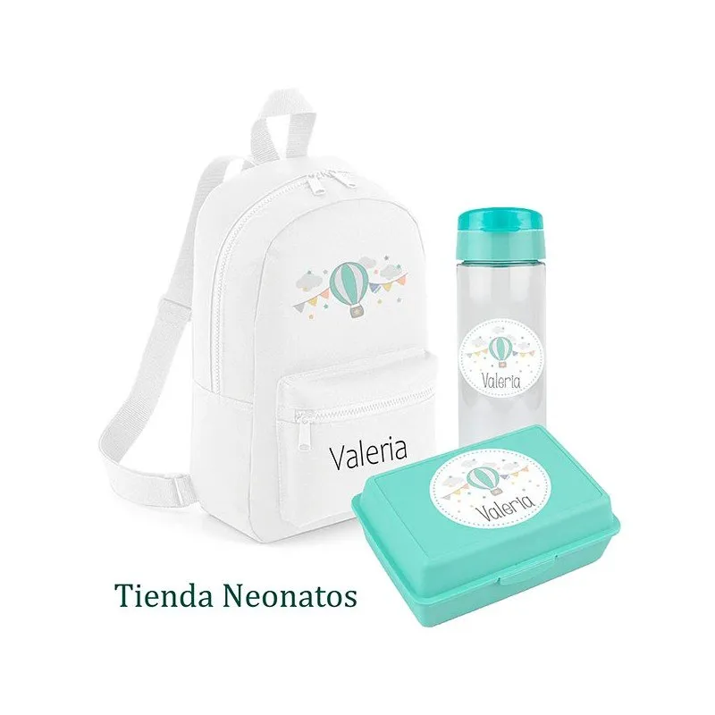 Pack bebé mochila infantil Globo