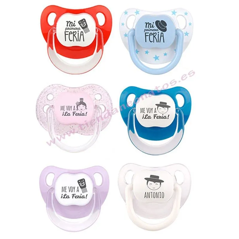 Pack de 2 chupetes para bebé Feria