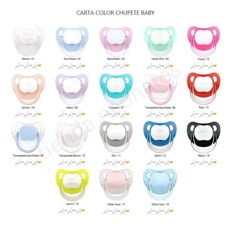 Pack de 2 chupetes para bebé Feria