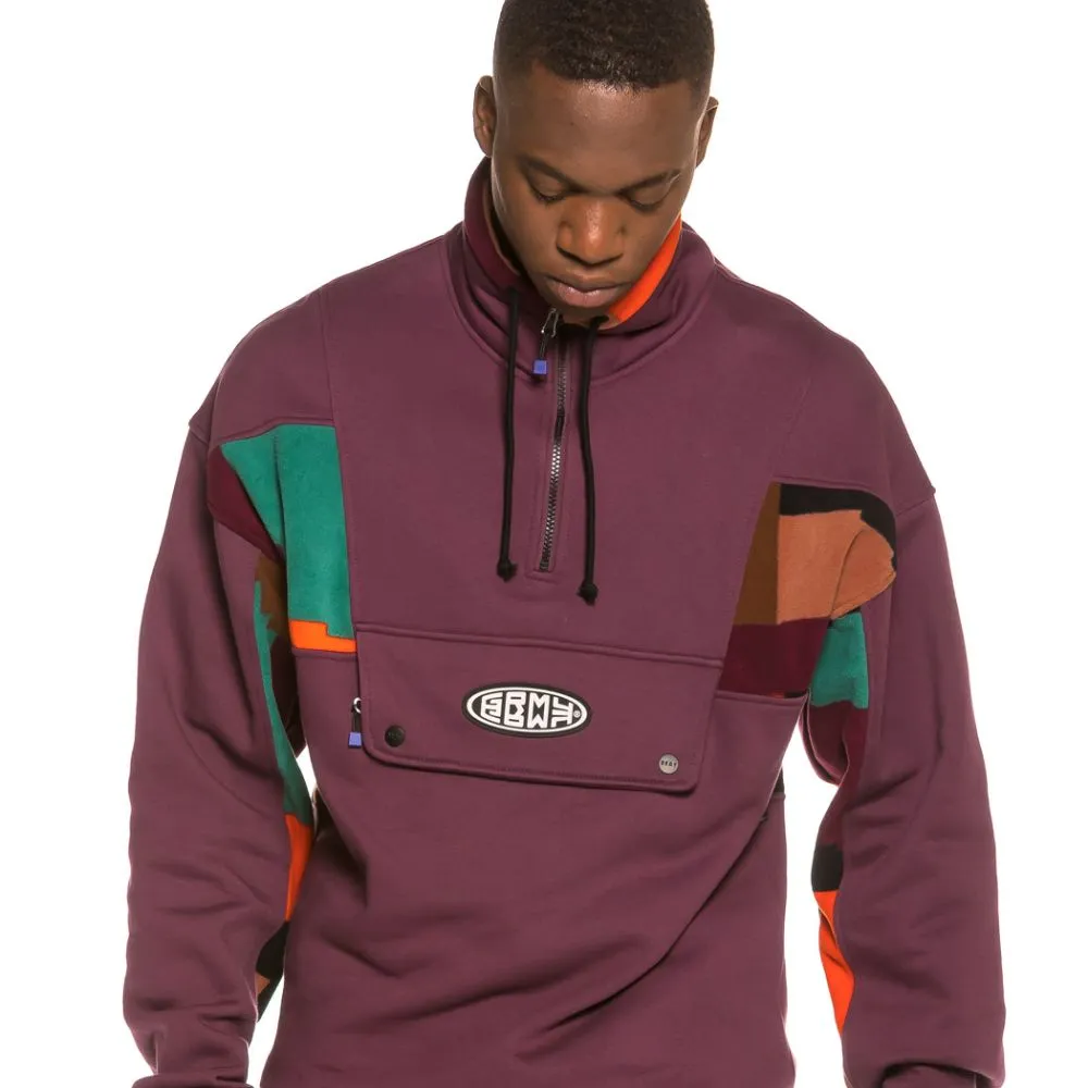 Pack Grimey High Neck Sweatshirt + Pants Dulce FW20 Purple/Multi