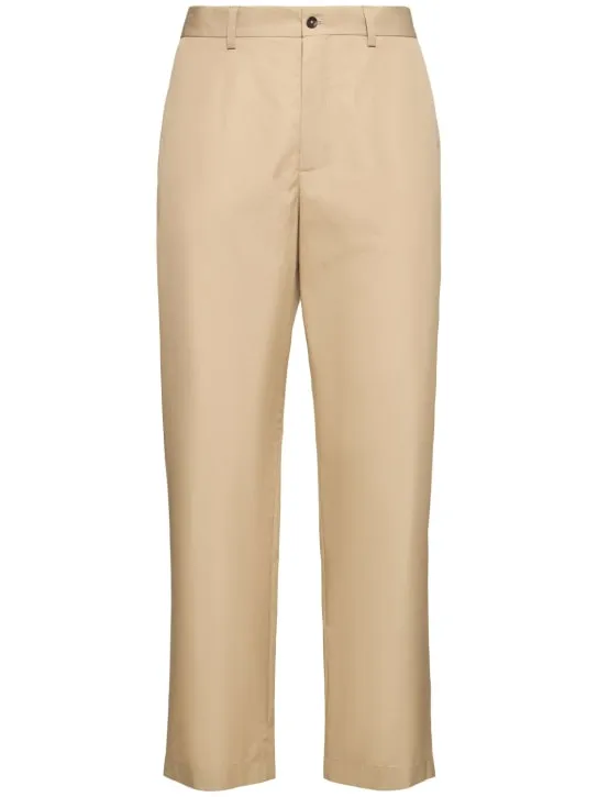 Pantalones de algodón y seda