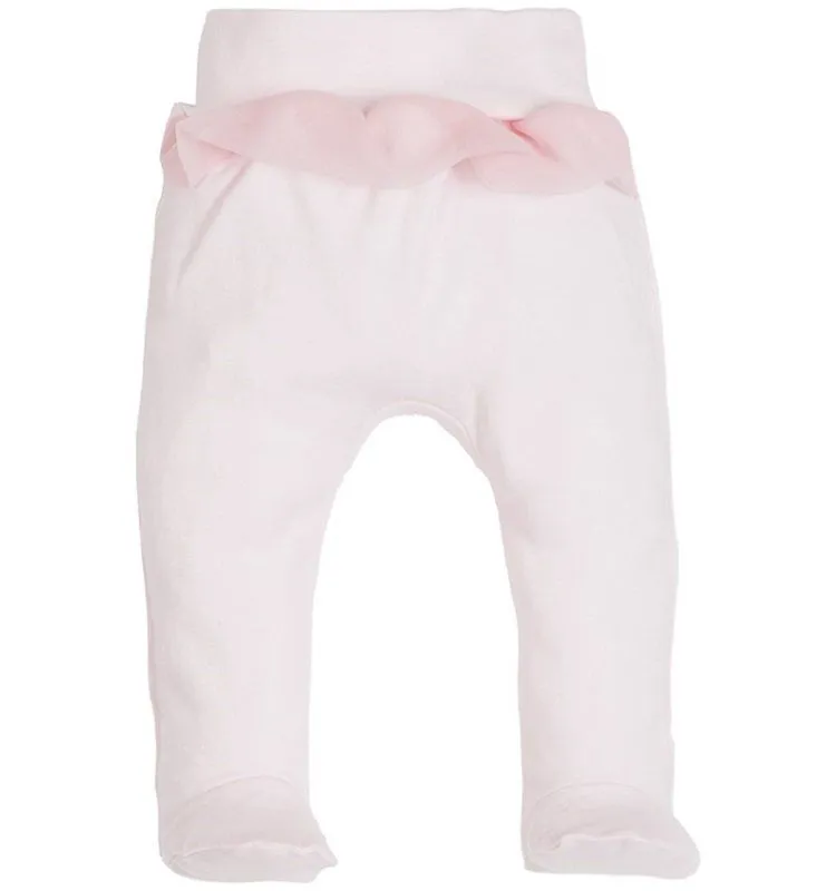 Pantalones rosa de bebé colección Ángel