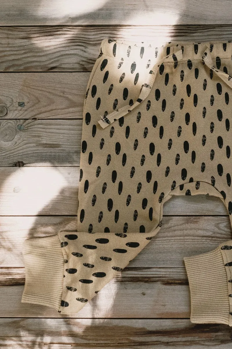 Pantalón Bebé Joali Piedras Beige