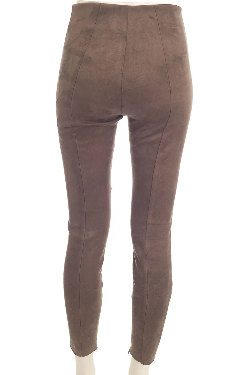 PANTALóN COLOR CAFé  ZARA