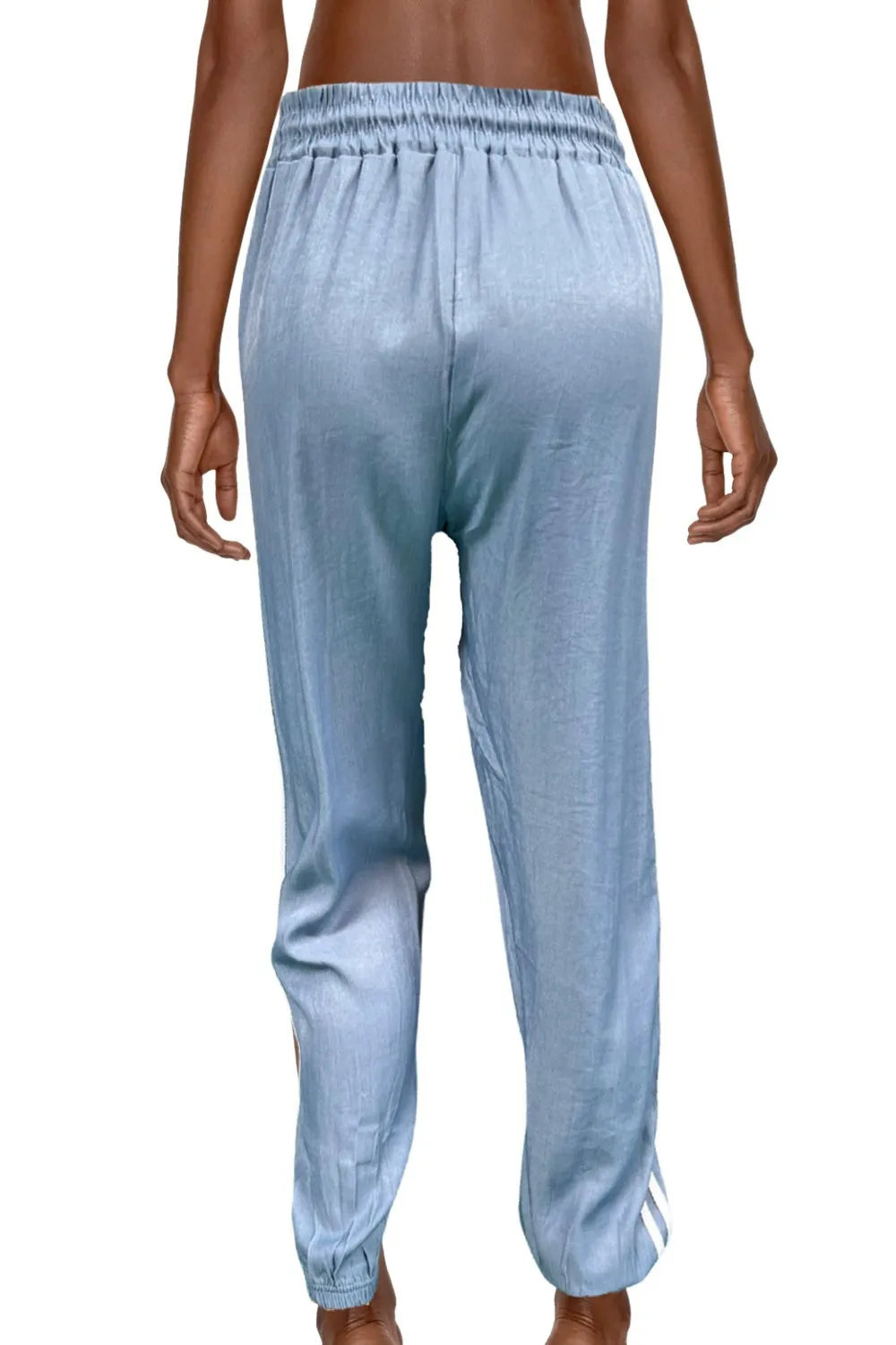 Pantalón fluido celeste
