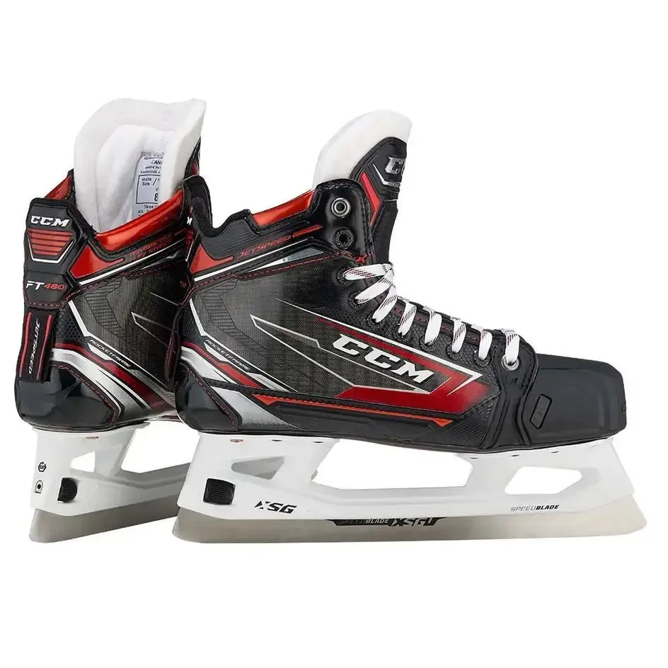 PATINES PORTERO HOCKEY HIELO CCM JETSPEED FT480G JRINT.