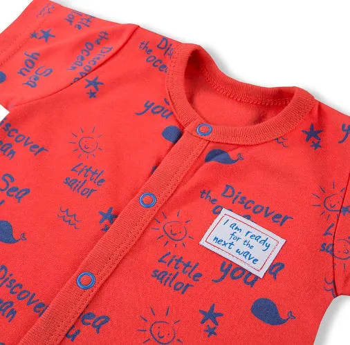 Pelele corto de niño colección Little Sailor