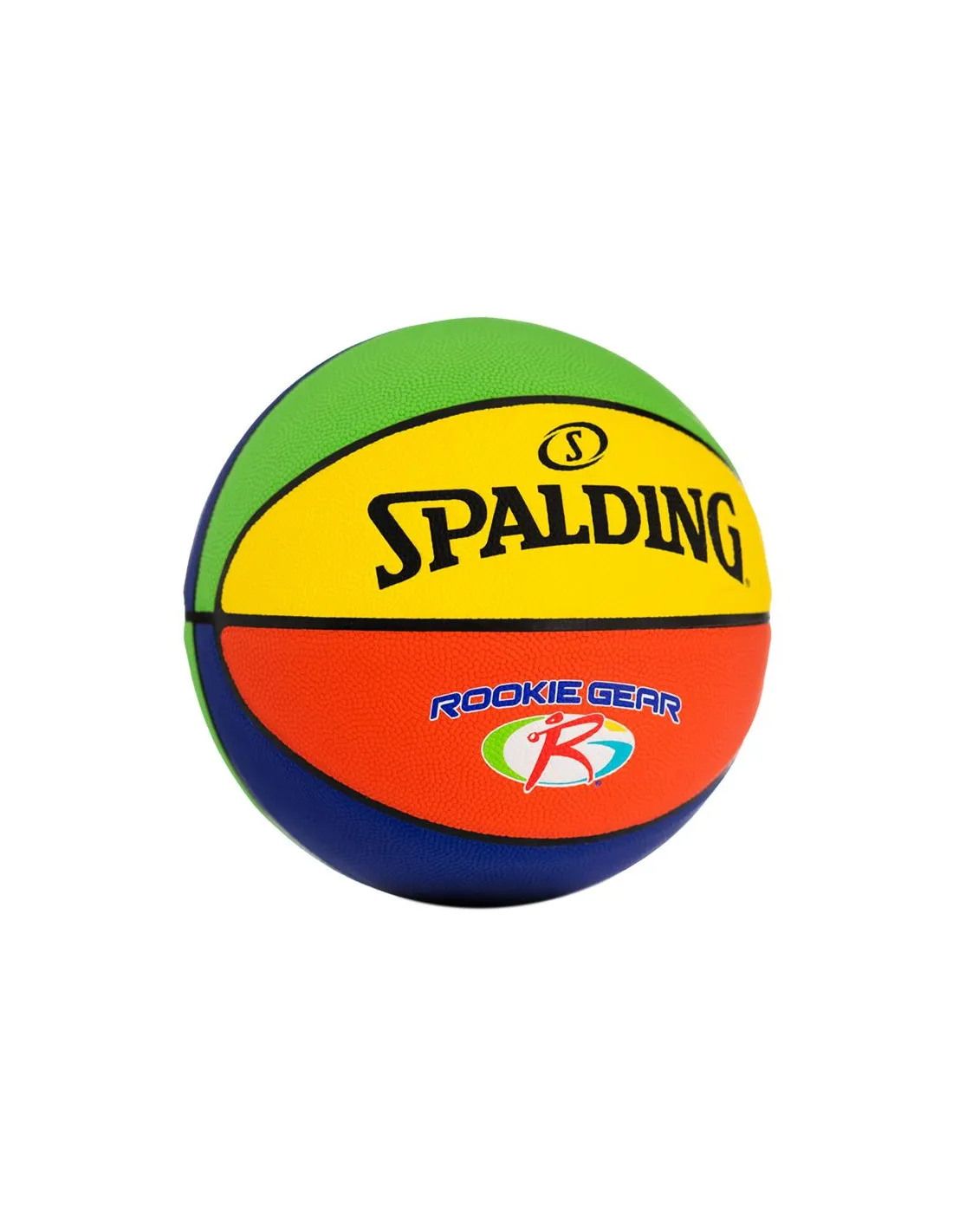 Pelota de Baloncesto Spalding Rookie Gear Multi Color Sz4 Rubber