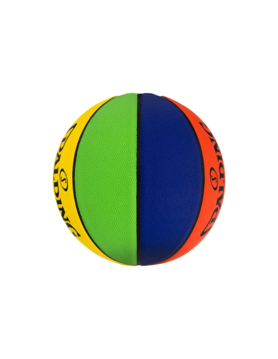 Pelota de Baloncesto Spalding Rookie Gear Multi Color Sz4 Rubber
