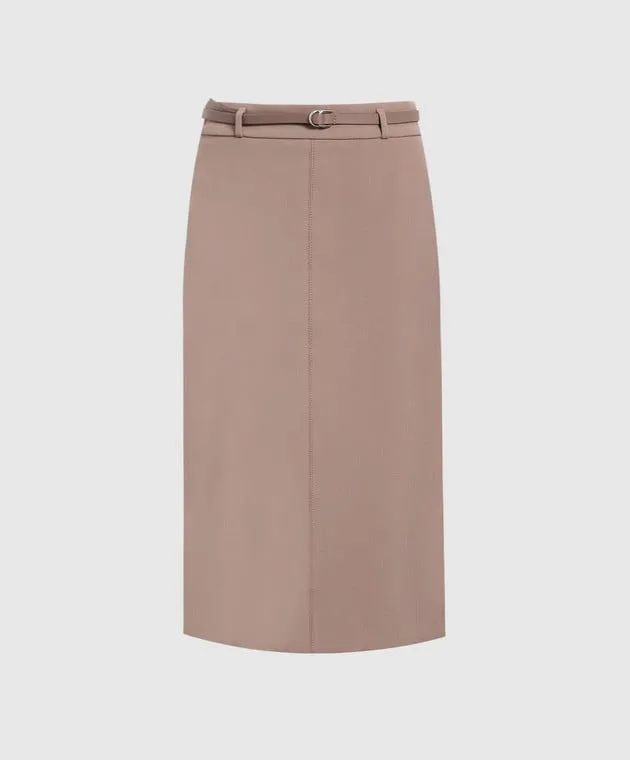 Peserico Brown skirt