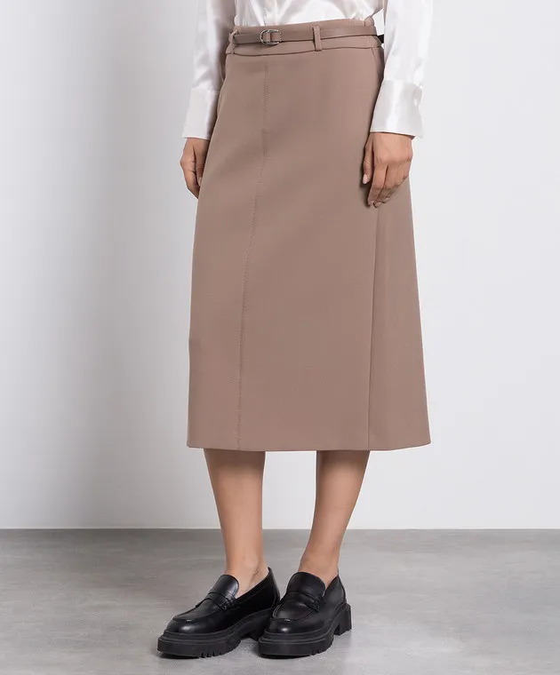 Peserico Brown skirt