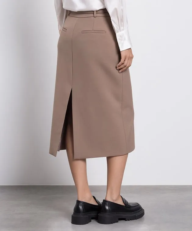 Peserico Brown skirt