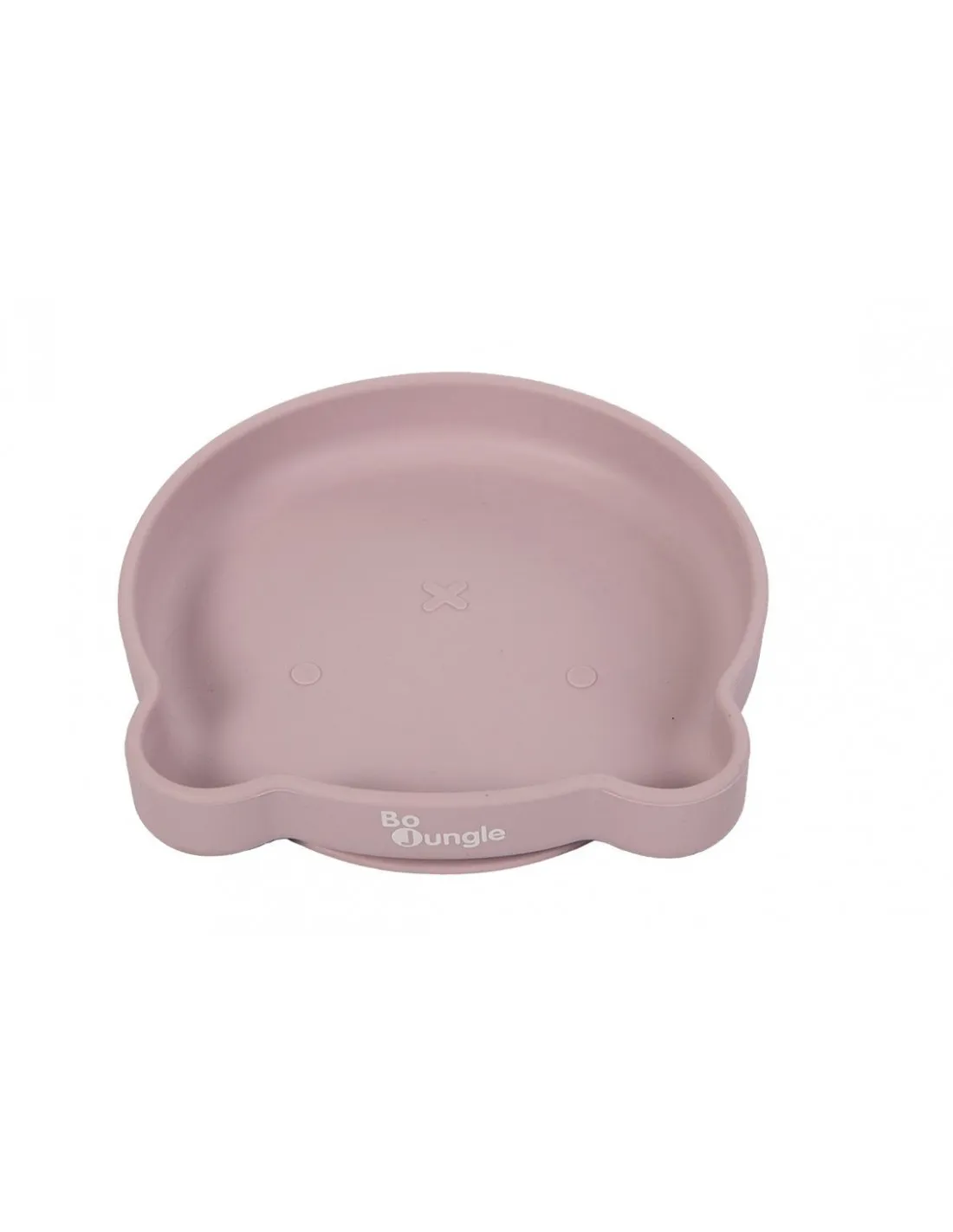 Plato con ventosa rosa de Bo Jungle