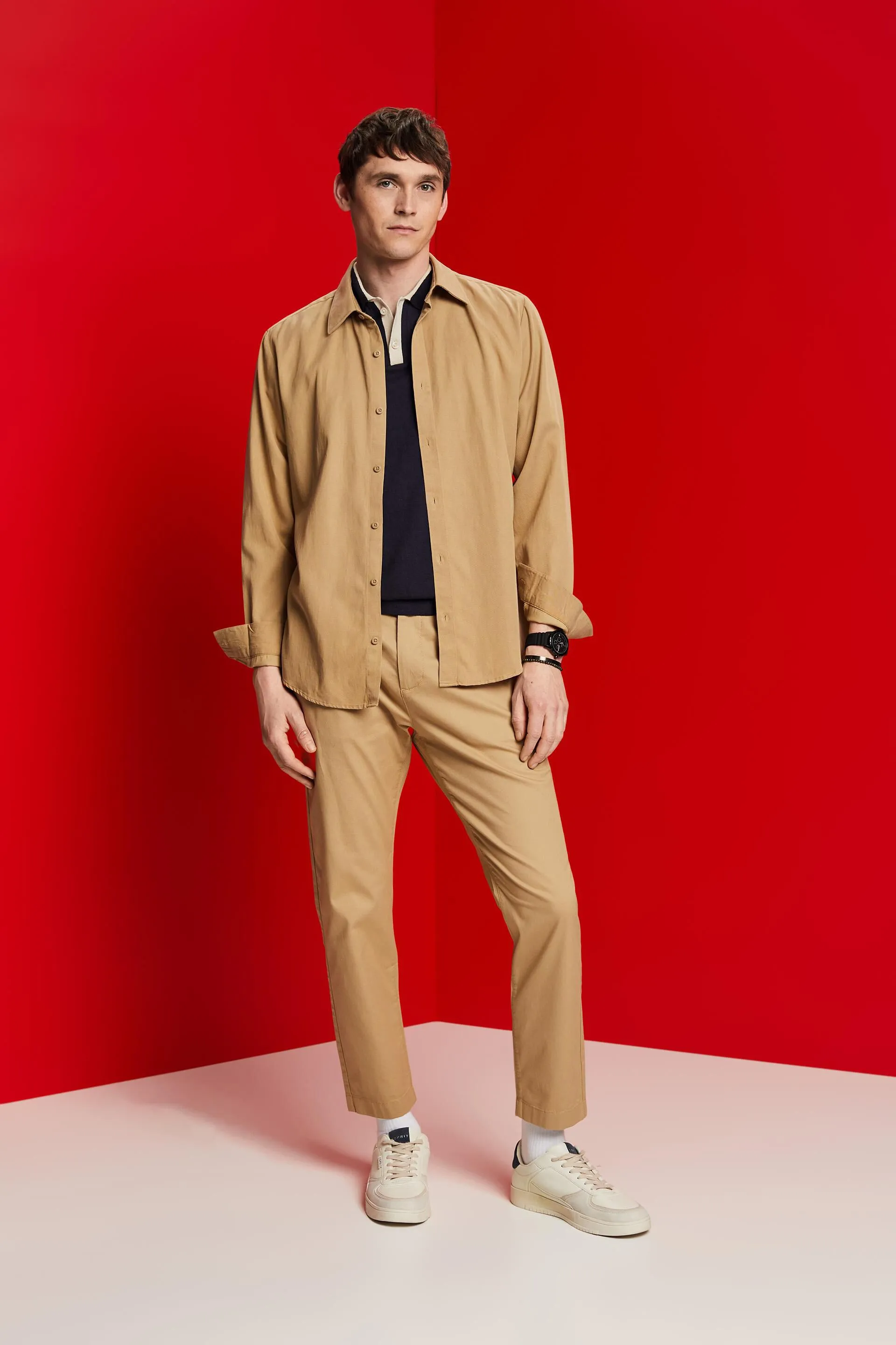 Polo en mezcla de TENCEL y algodón sostenible