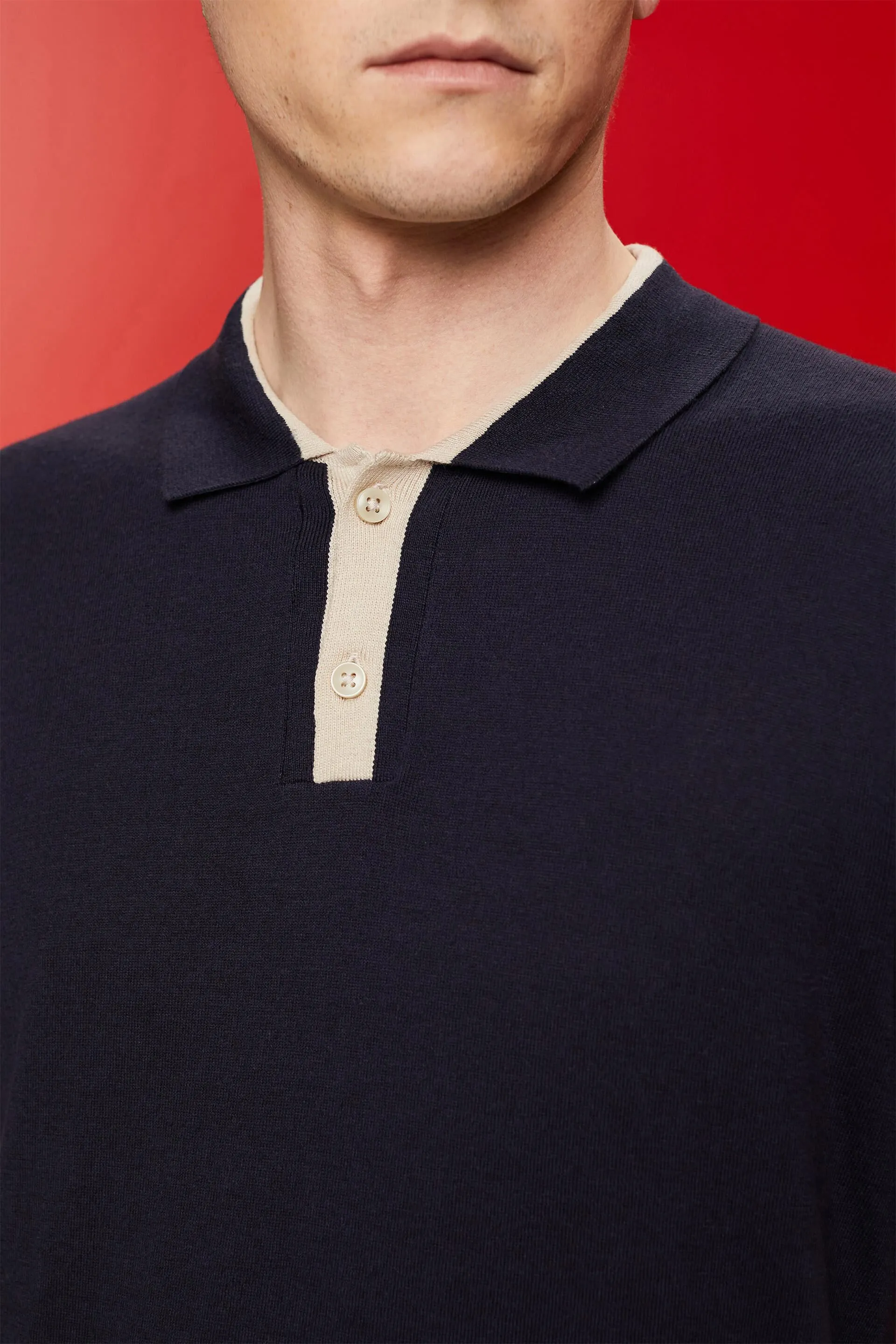 Polo en mezcla de TENCEL y algodón sostenible
