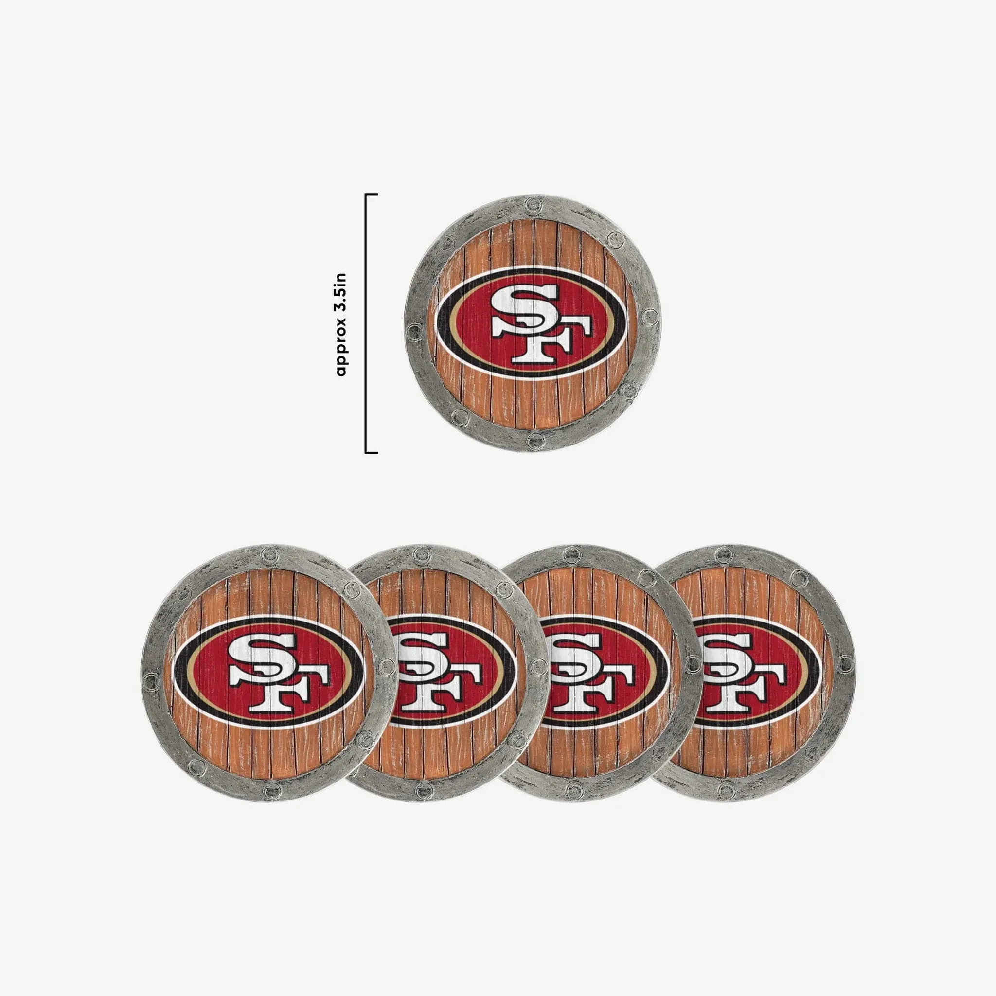 Porta Vaso Barril Foco San Francisco 49ers
