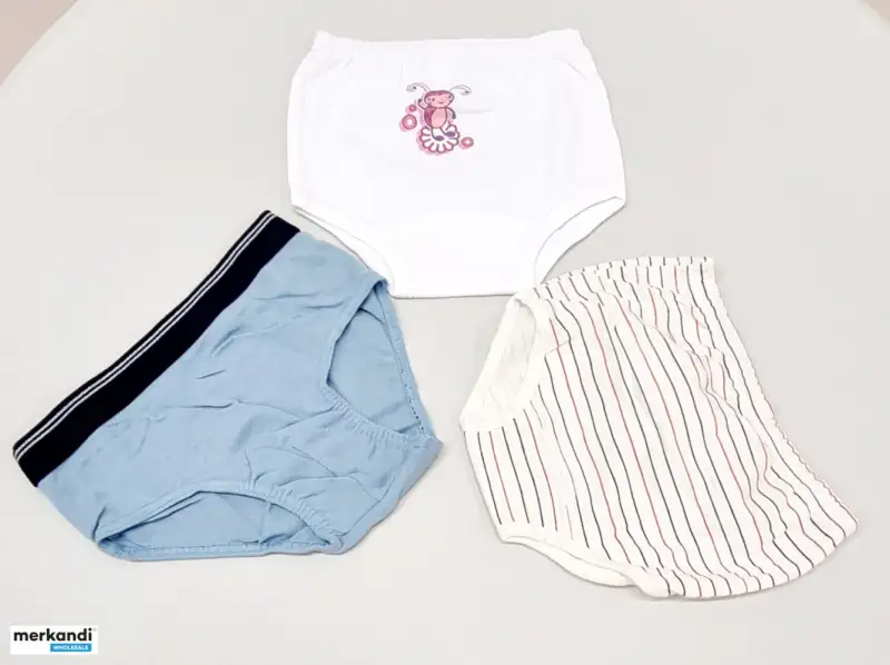 Ropa interior nueva para niños a precios de mayorista
