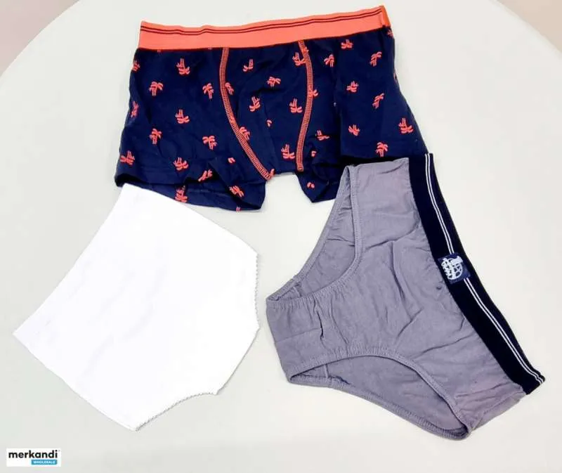 Ropa interior nueva para niños a precios de mayorista