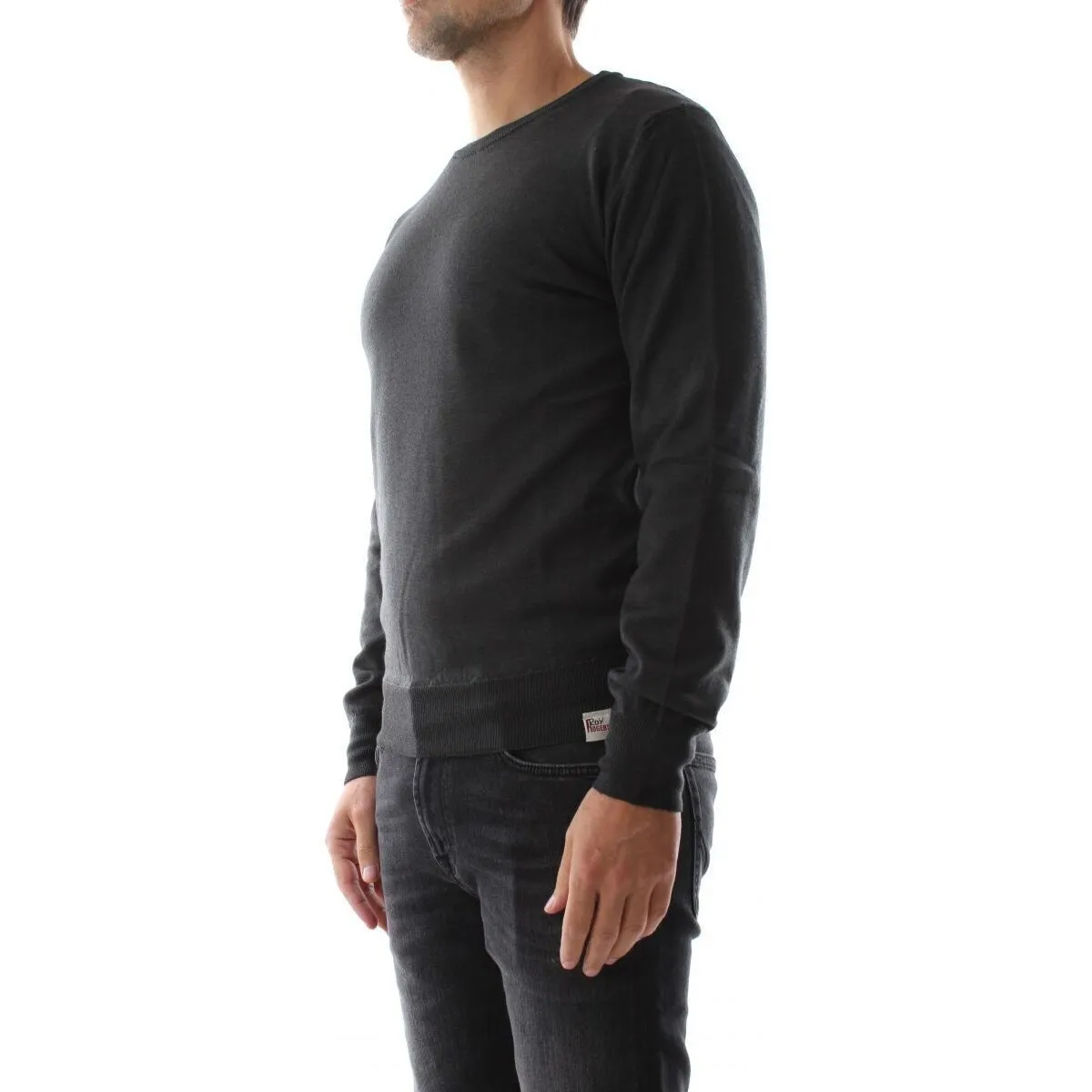 RRU502CE491 CREW NECK FIN.14BC8 FUMO