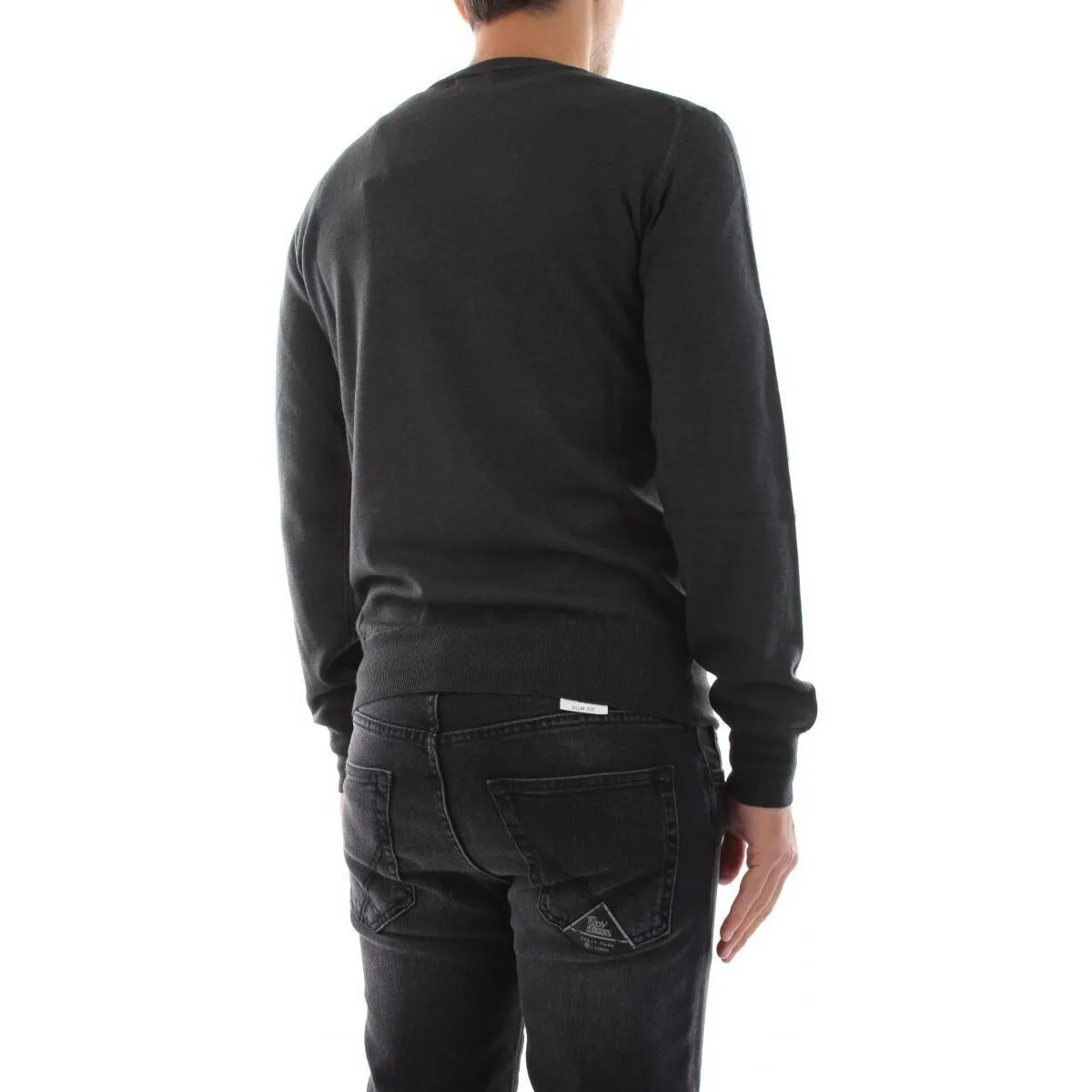 RRU502CE491 CREW NECK FIN.14BC8 FUMO