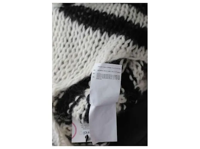 Saint Laurent Sueter de lana Blanco 