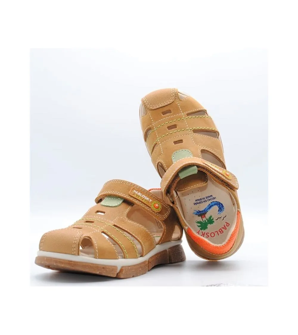 SANDALIA PABLOSKY NIÑO CAMEL