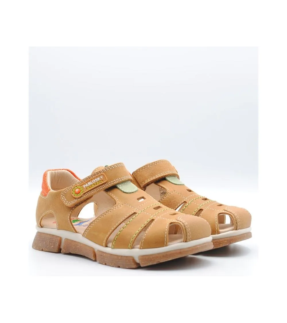 SANDALIA PABLOSKY NIÑO CAMEL