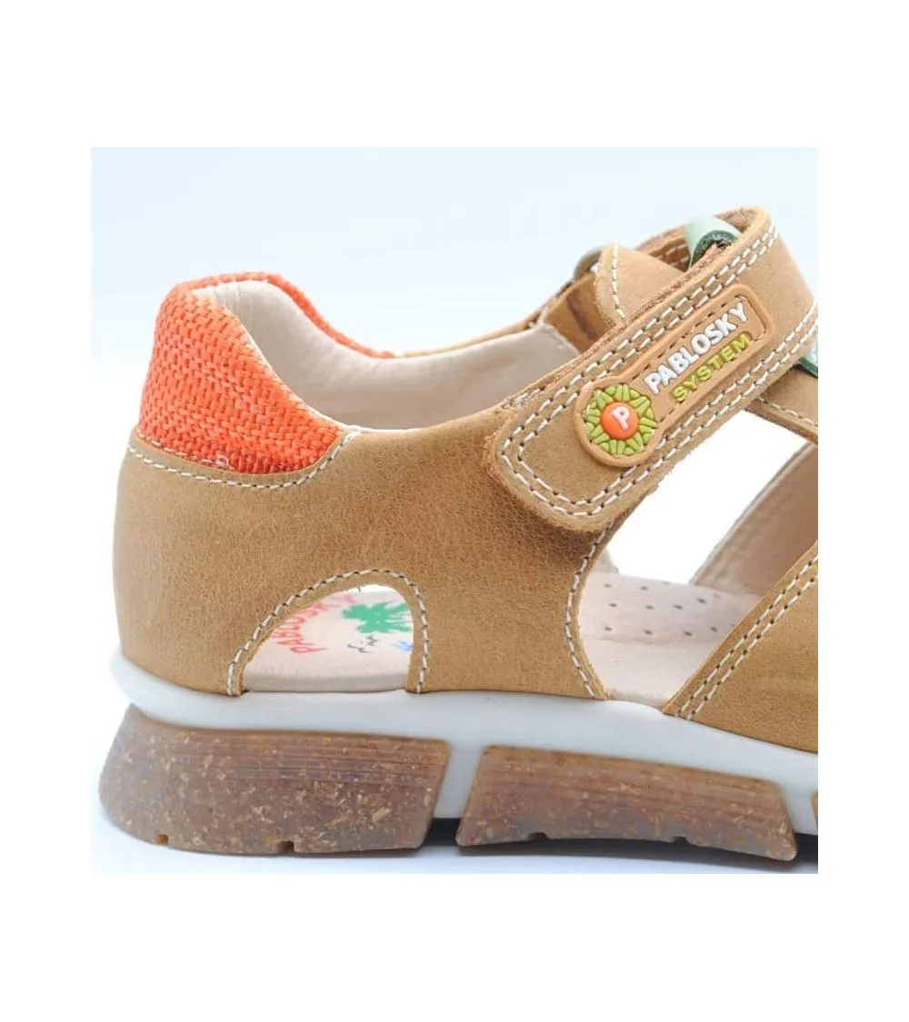 SANDALIA PABLOSKY NIÑO CAMEL