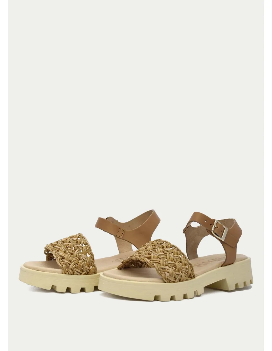 SANDALIAS MUSTANG KIDS 48232 BEIG 
