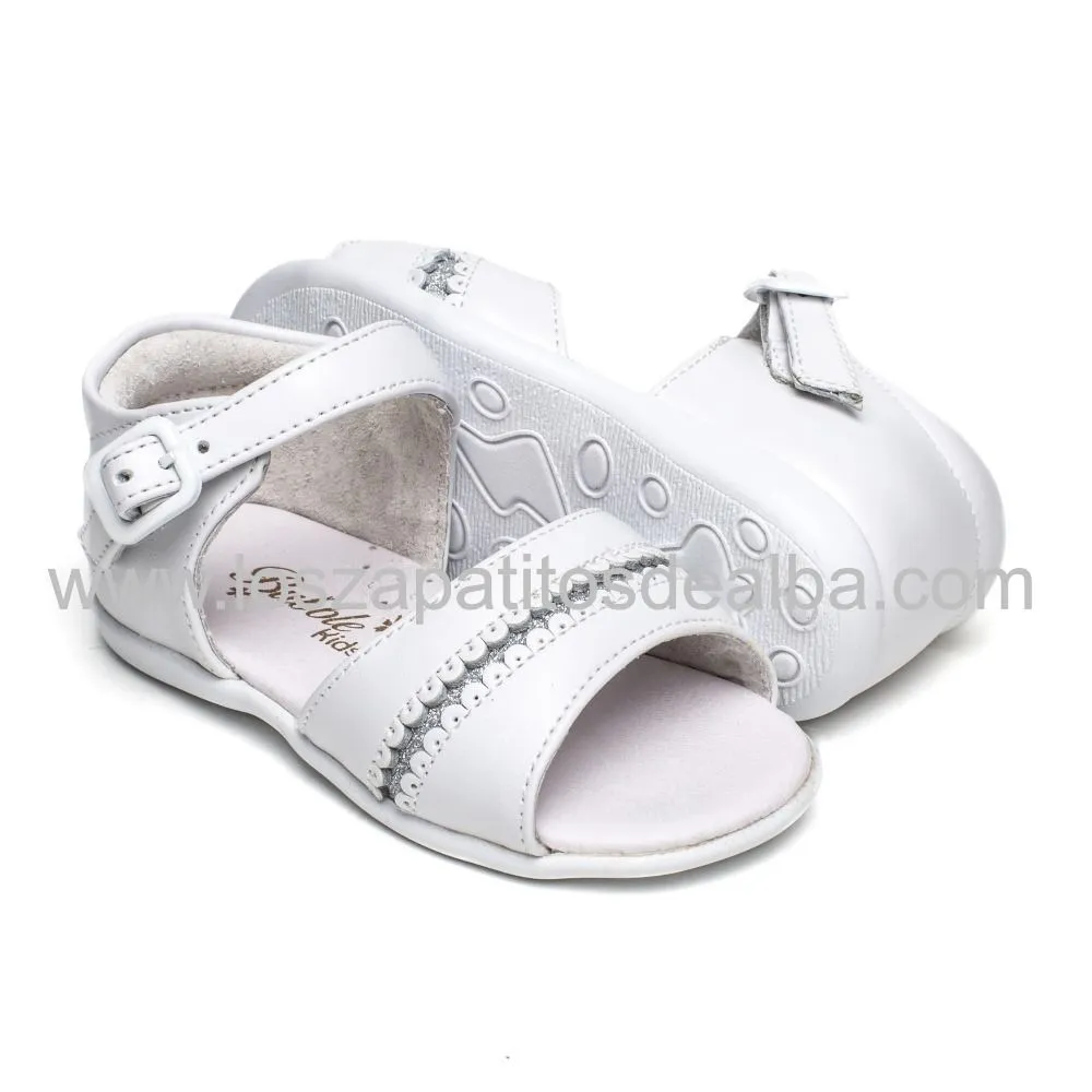 Sandalias Niña Blanca Modelo Katy