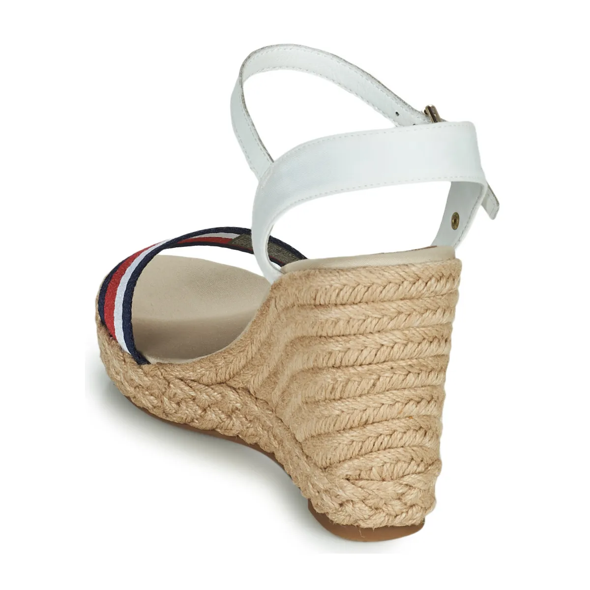 SHIMMERY RIBBON HIGH WEDGE