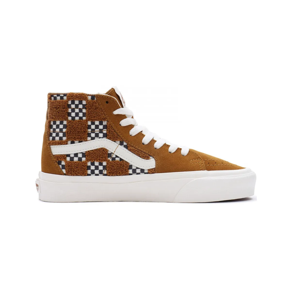 SK8HI TAPERED TUFTED CHECK