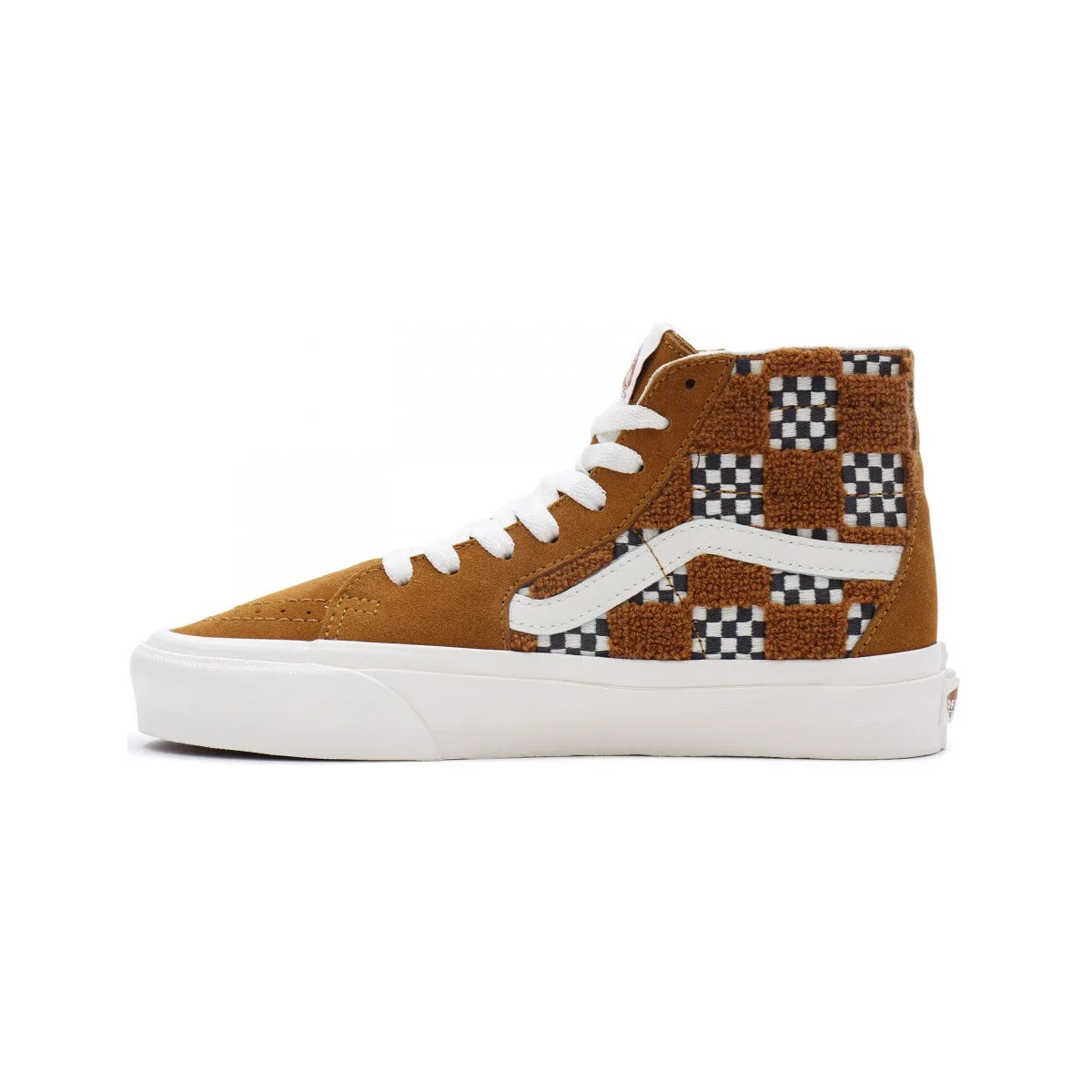 SK8HI TAPERED TUFTED CHECK