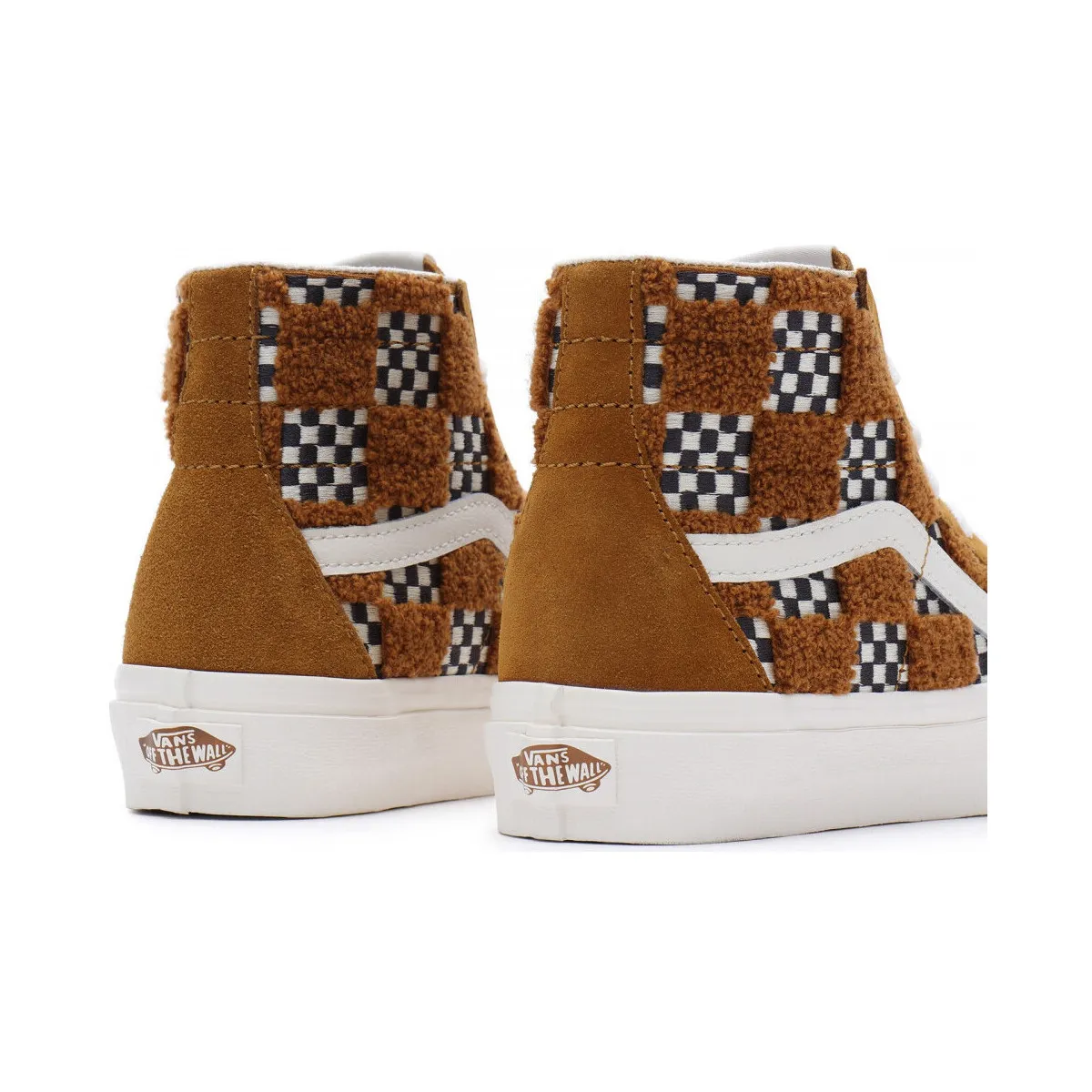 SK8HI TAPERED TUFTED CHECK
