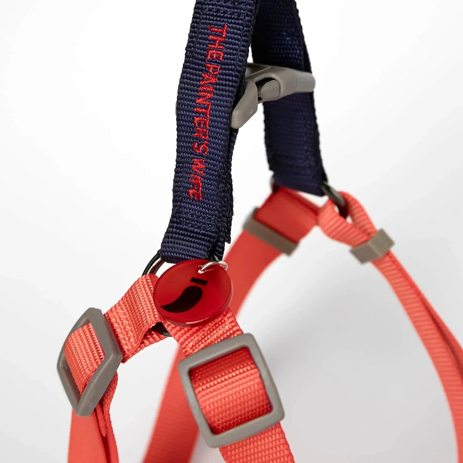 Sonia Navy & Orange Dog Harness