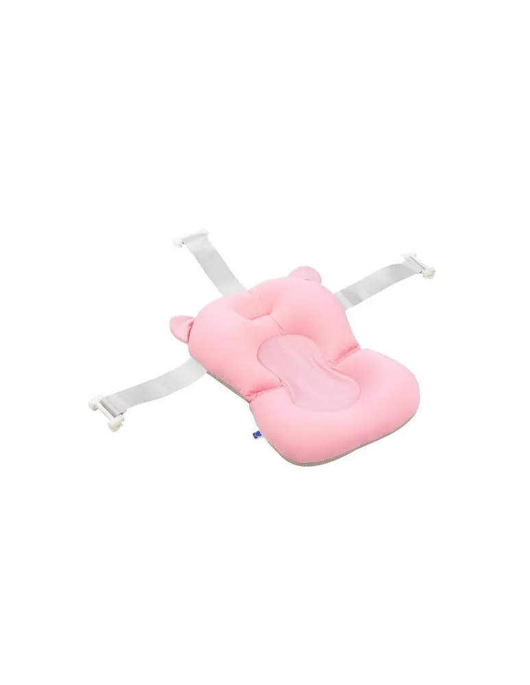 SOPORTE DE BAÑO SUAVE BEAR PINK KIKKABOO