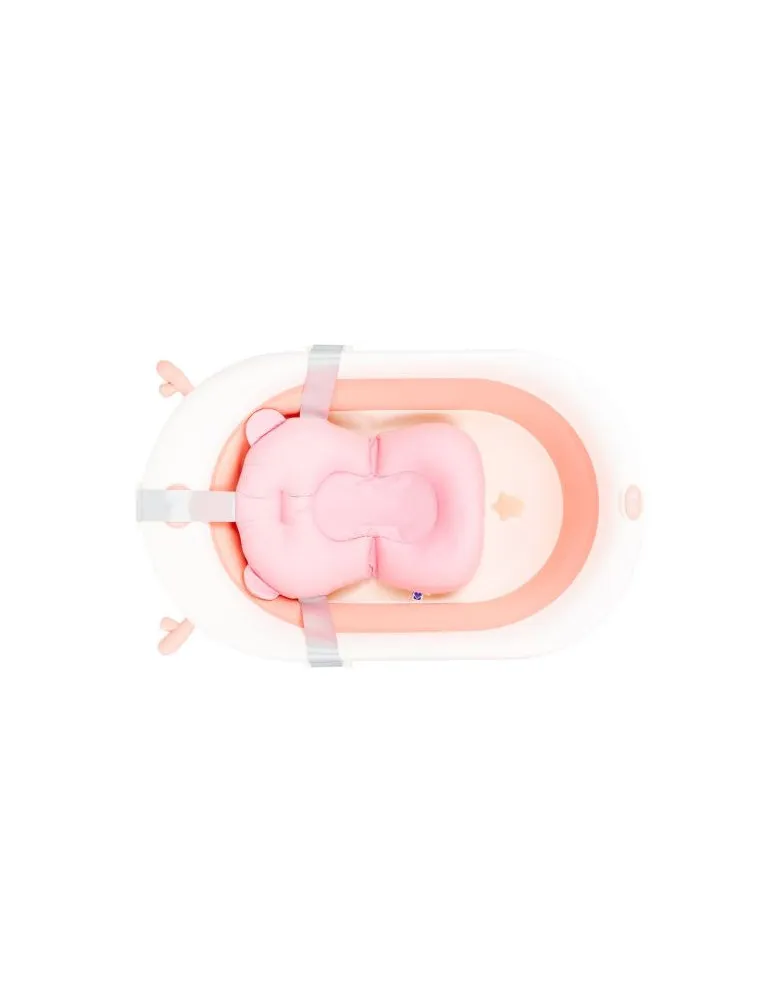 SOPORTE DE BAÑO SUAVE BEAR PINK KIKKABOO