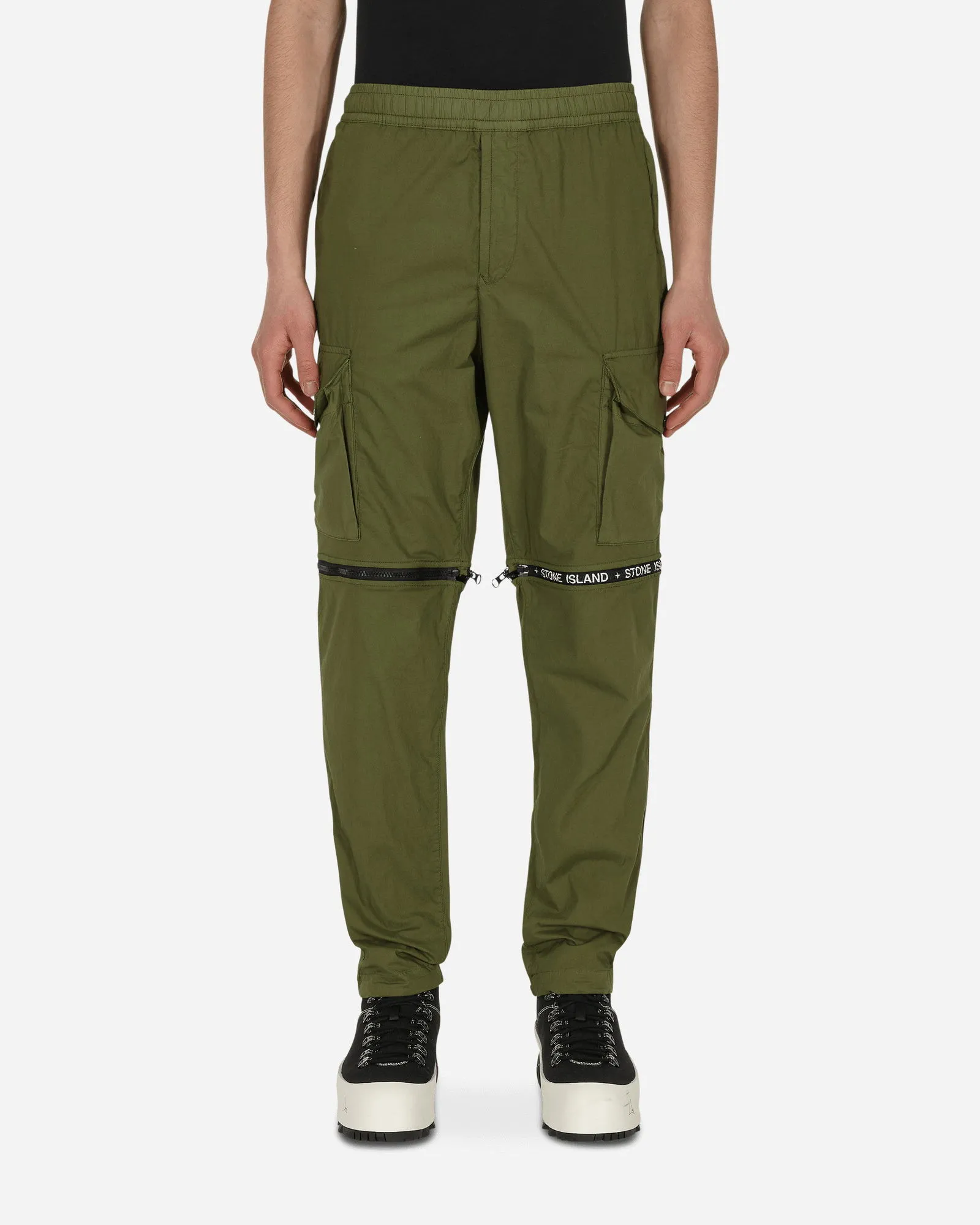 STONE ISLAND CUPRO NYLONTC CARGO PANTS