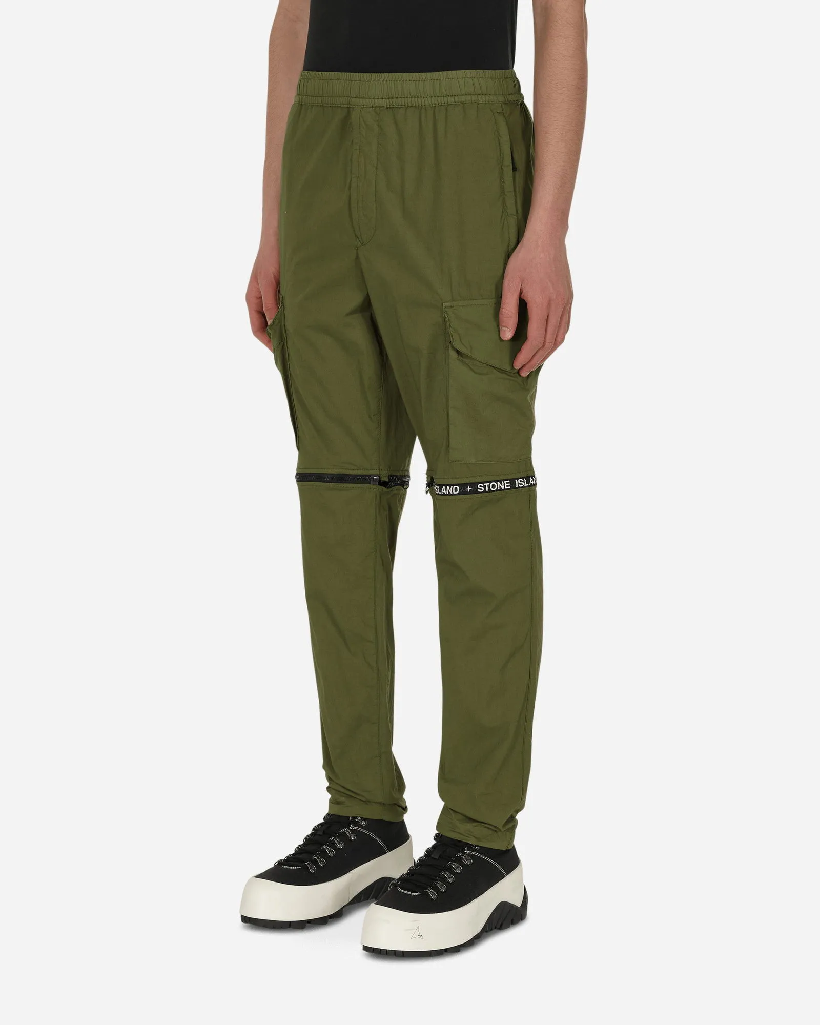 STONE ISLAND CUPRO NYLONTC CARGO PANTS