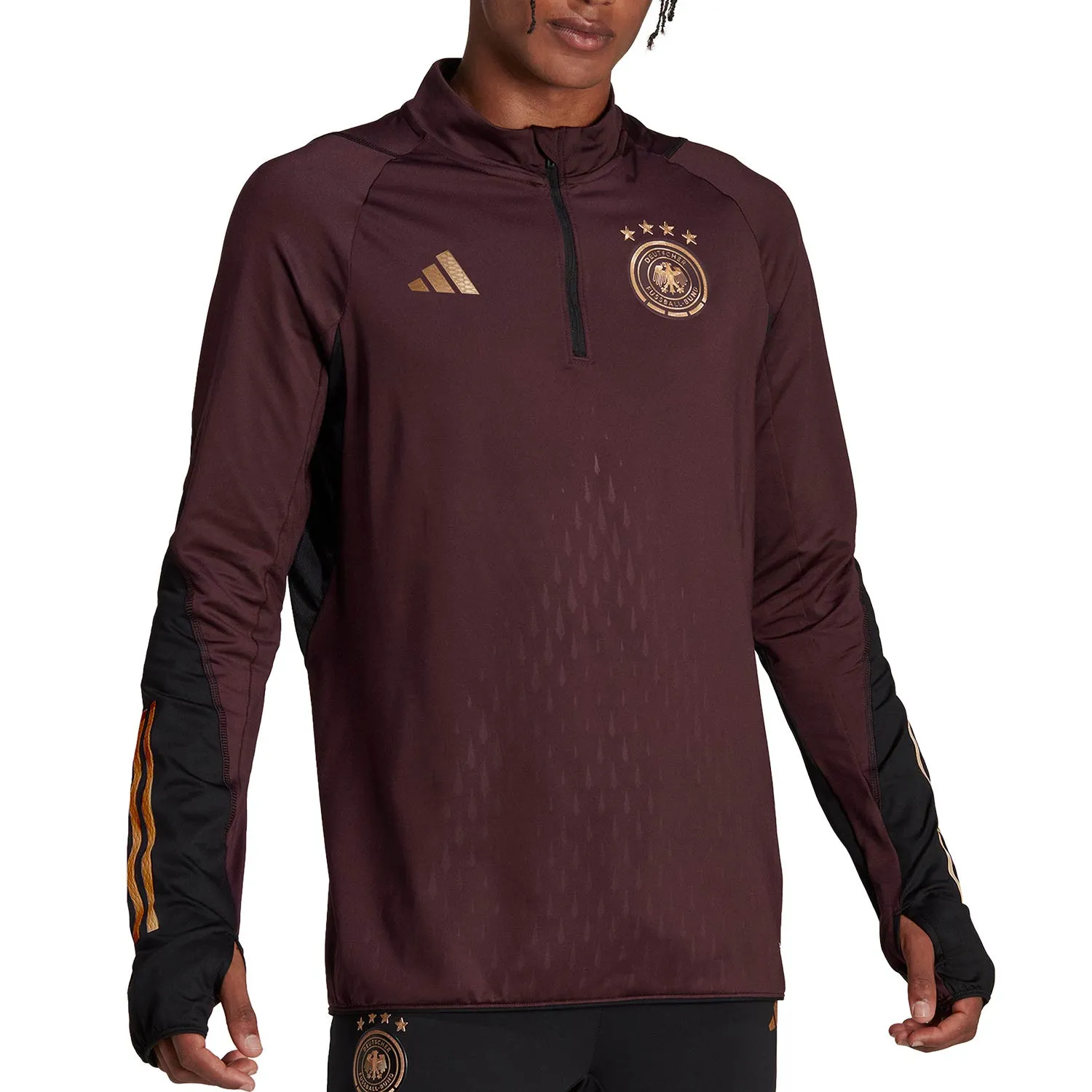 Sudadera adidas Alemania entrenamiento Pro
