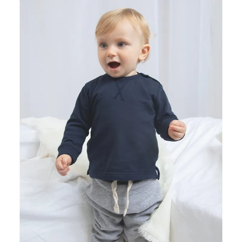 SUDADERA BEBé  NIñO CUELLO REDONDO DE BABYBUGZ