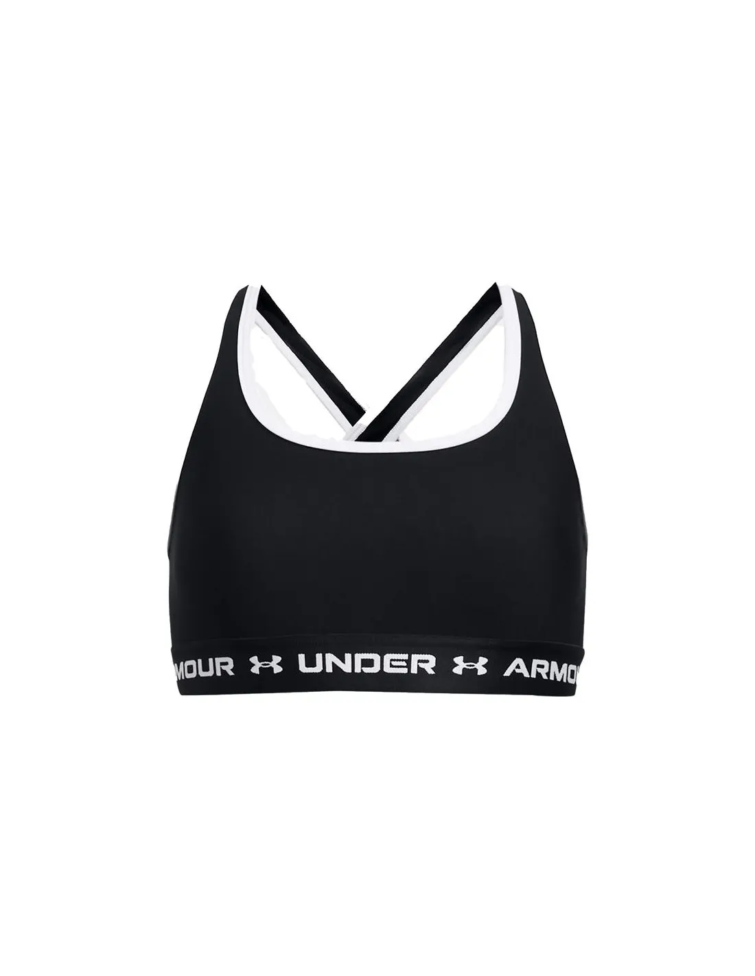 Sujetador deportivo Under Armour Crossback Niña Negro