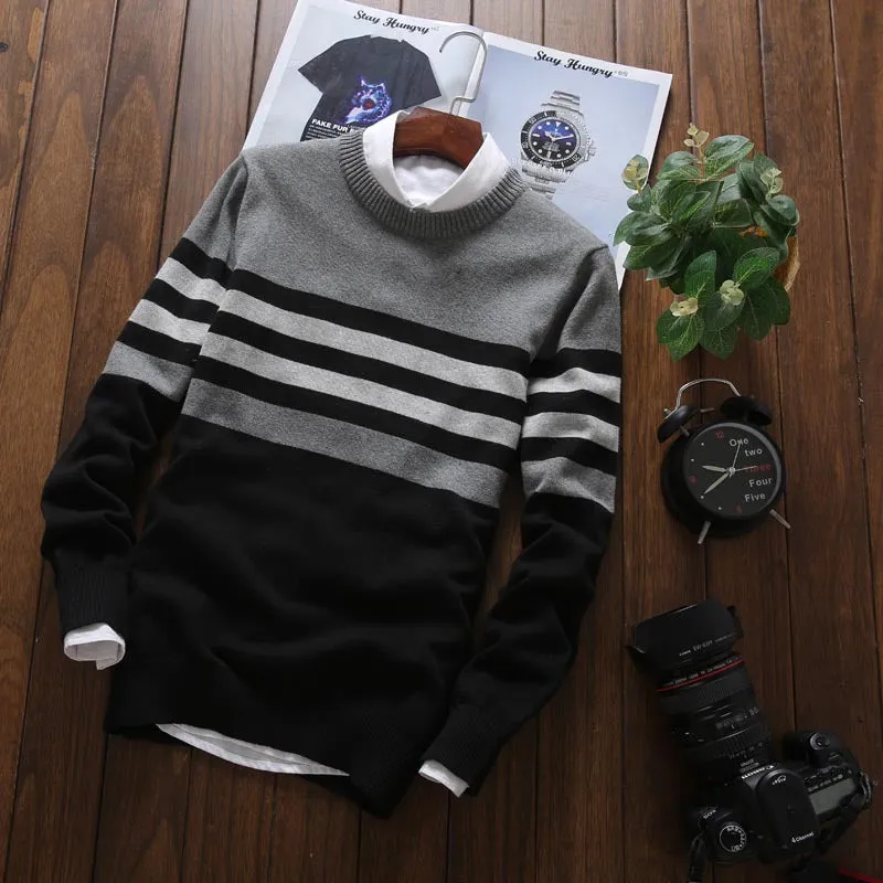 Suéter Cotton De Cuello Redondo Para Hombre