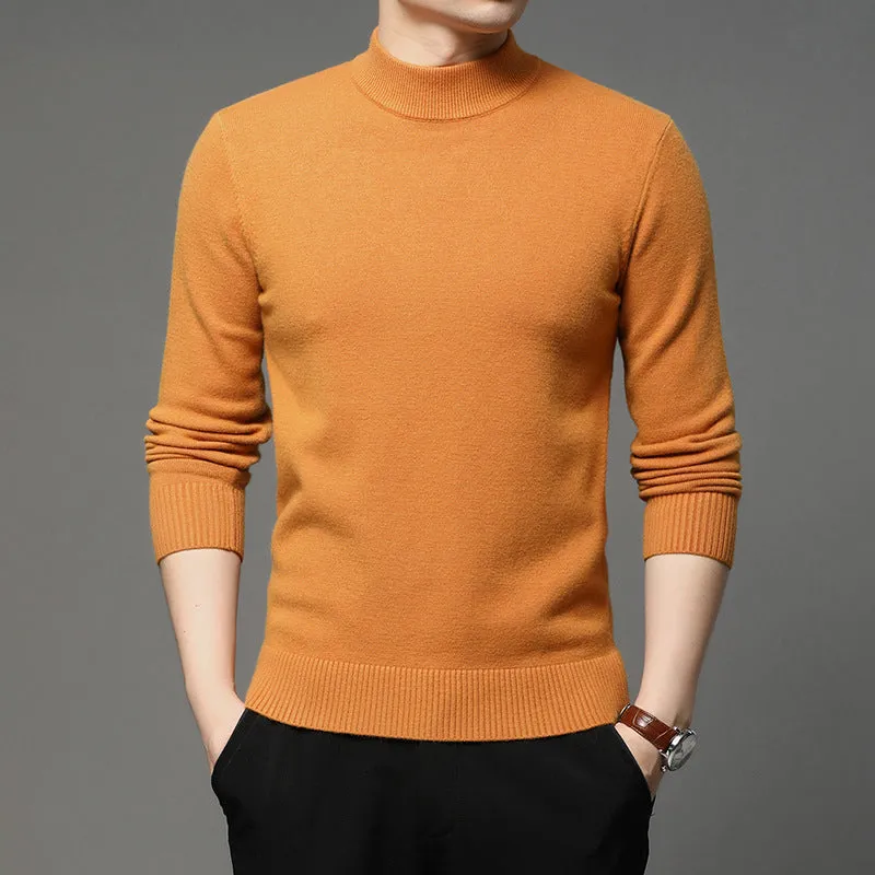 Suéter De Cuello Alto (Cotton y Poliéster)