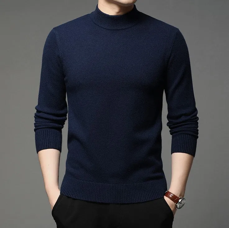 Suéter De Cuello Alto (Cotton y Poliéster)