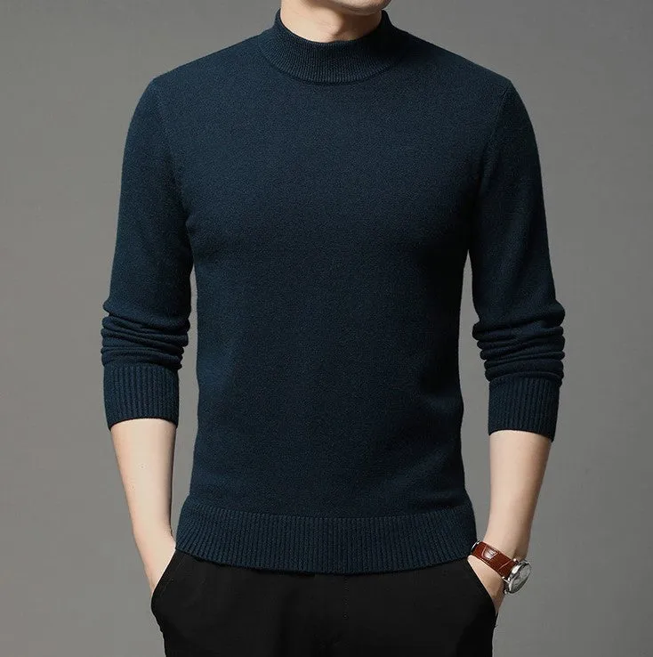 Suéter De Cuello Alto (Cotton y Poliéster)