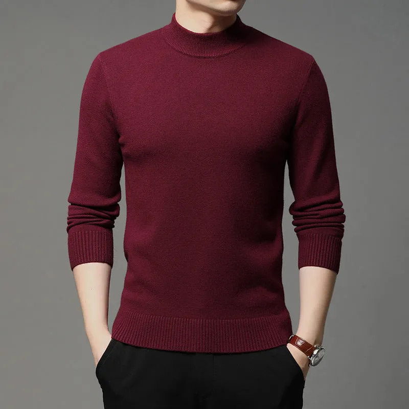 Suéter De Cuello Alto (Cotton y Poliéster)